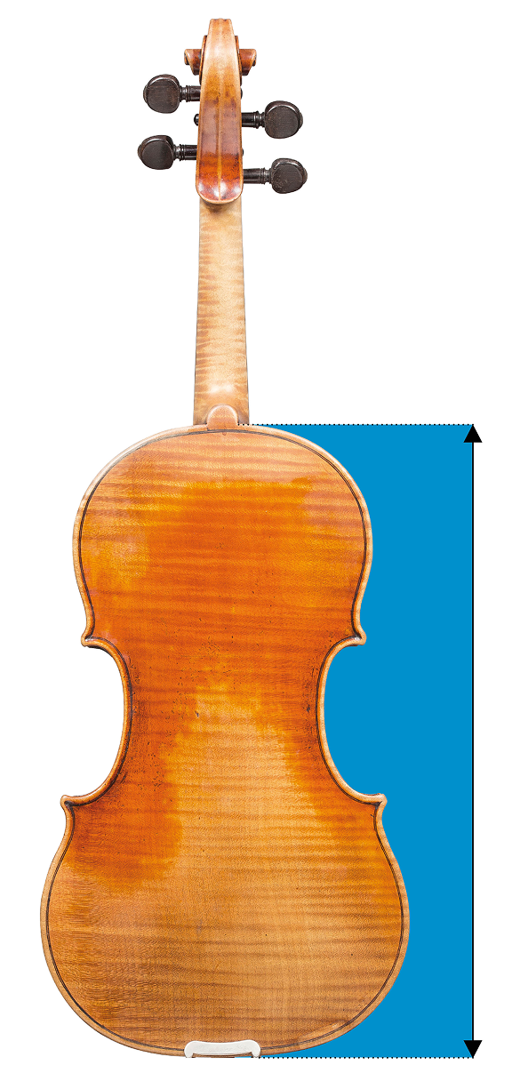 Schéma de mesure du violon